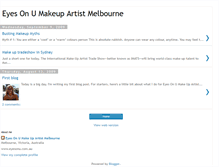 Tablet Screenshot of eyesonumakeup.blogspot.com