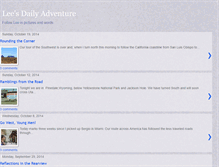 Tablet Screenshot of leesamizadeadventure.blogspot.com