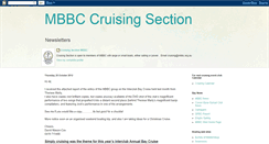 Desktop Screenshot of mbbccruising.blogspot.com