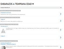 Tablet Screenshot of embarazosatempranaedadlaurav.blogspot.com