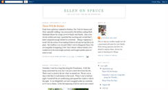 Desktop Screenshot of ellenonspruce.blogspot.com