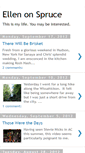 Mobile Screenshot of ellenonspruce.blogspot.com