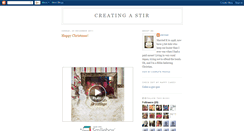 Desktop Screenshot of creatingastir.blogspot.com
