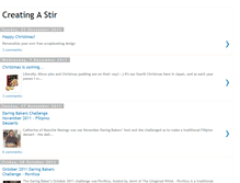 Tablet Screenshot of creatingastir.blogspot.com
