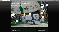 Desktop Screenshot of juveleocoimbra.blogspot.com