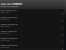 Tablet Screenshot of juveleocoimbra.blogspot.com