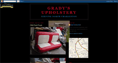 Desktop Screenshot of gradysupholstery.blogspot.com