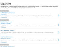 Tablet Screenshot of espaverlo.blogspot.com