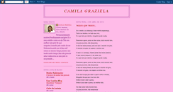 Desktop Screenshot of camila-graziela.blogspot.com