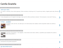 Tablet Screenshot of camila-graziela.blogspot.com