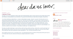 Desktop Screenshot of deardanslover.blogspot.com