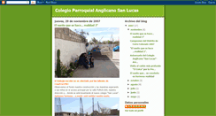 Desktop Screenshot of colegiosanlucasaqp.blogspot.com