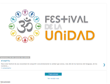 Tablet Screenshot of festivalunidad.blogspot.com