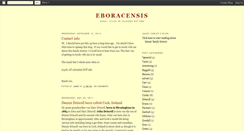 Desktop Screenshot of eboracensis.blogspot.com