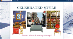 Desktop Screenshot of celebratedstyle.blogspot.com