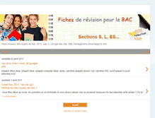 Tablet Screenshot of corrige-sujet-bac-2011.blogspot.com