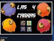 Tablet Screenshot of las4cabras.blogspot.com