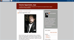 Desktop Screenshot of charlesoppenheim.blogspot.com