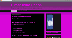 Desktop Screenshot of dimensionedonnaroma.blogspot.com