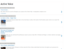 Tablet Screenshot of anniepaulactivevoice.blogspot.com