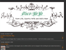 Tablet Screenshot of discoyaya.blogspot.com