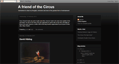 Desktop Screenshot of circusenthusiast.blogspot.com