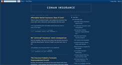 Desktop Screenshot of conaninsurance.blogspot.com