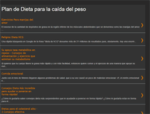 Tablet Screenshot of plandedietaparalacaidadelpeso.blogspot.com