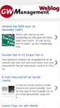 Mobile Screenshot of gwmanagement.blogspot.com