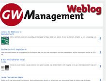 Tablet Screenshot of gwmanagement.blogspot.com