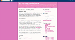 Desktop Screenshot of perriconepromise.blogspot.com