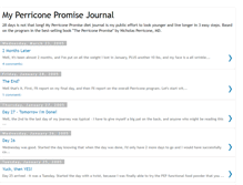 Tablet Screenshot of perriconepromise.blogspot.com