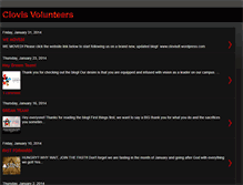 Tablet Screenshot of cloviscampusvolunteers.blogspot.com