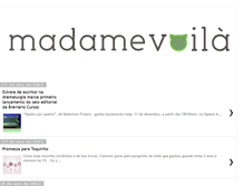 Tablet Screenshot of madamevoila.blogspot.com