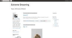 Desktop Screenshot of extremedreamingcoco.blogspot.com