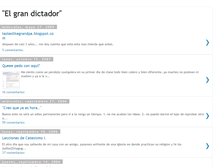 Tablet Screenshot of grandictador.blogspot.com