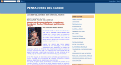 Desktop Screenshot of filosofosdelcaribe.blogspot.com