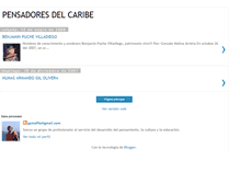 Tablet Screenshot of filosofosdelcaribe.blogspot.com