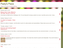 Tablet Screenshot of pastysplace.blogspot.com