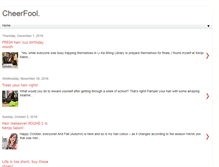 Tablet Screenshot of cheerfool.blogspot.com