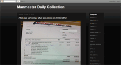 Desktop Screenshot of manmasterdaily.blogspot.com