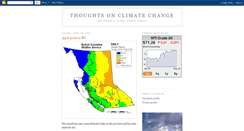 Desktop Screenshot of climatethoughts.blogspot.com