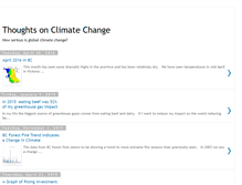 Tablet Screenshot of climatethoughts.blogspot.com