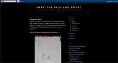 Desktop Screenshot of halfjaps.blogspot.com