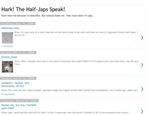 Tablet Screenshot of halfjaps.blogspot.com