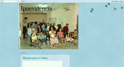 Desktop Screenshot of ipuevalencia.blogspot.com