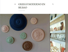 Tablet Screenshot of griegomodernoenbilbao.blogspot.com