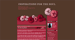Desktop Screenshot of inspirationsofthesoul.blogspot.com
