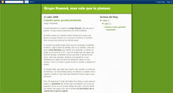 Desktop Screenshot of gruporosend.blogspot.com