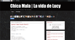 Desktop Screenshot of chicamala-lucy.blogspot.com